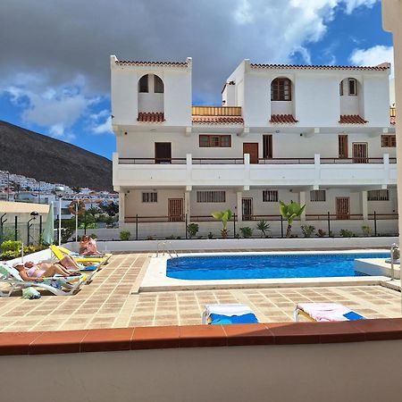 Апартаменты Parque Margarita, Terraza Vista Piscina Лос Кристианос Экстерьер фото
