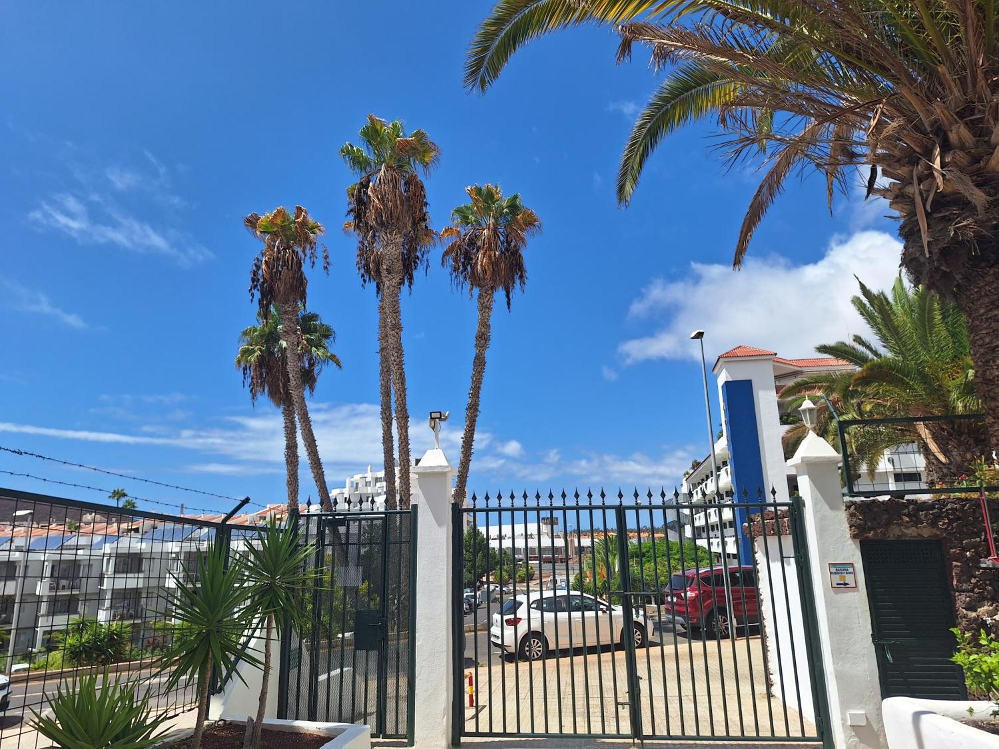 Апартаменты Parque Margarita, Terraza Vista Piscina Лос Кристианос Экстерьер фото